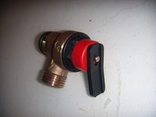 VAILLANT VALVOLA DI SICUREZZA 3 BAR 178985 VKS OTTONE ORIGINALE TURBO BLOCK PRO