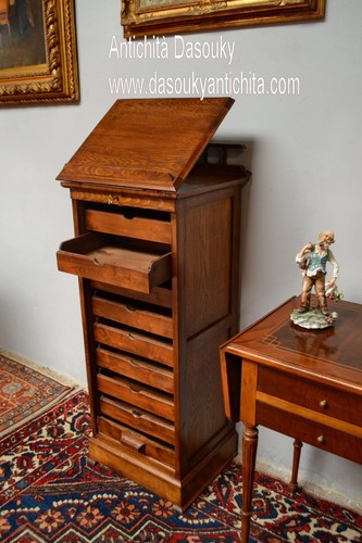 Schedario classificatore - schedario-classificatore, a