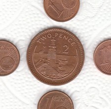 GIBILTERRA    RARA  MONETA   2