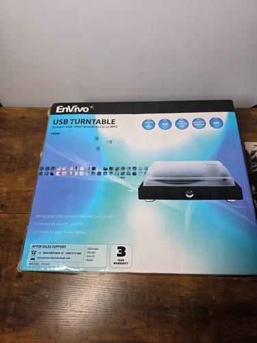 Envivo giradischi usb 57784 - giradischi,