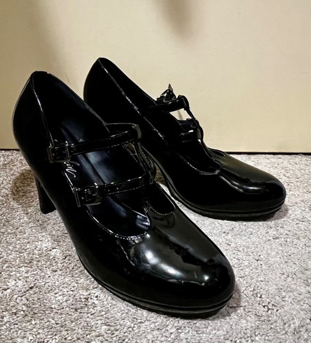 Mackin girl patent nero - mackin,