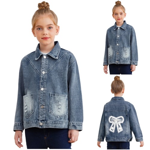 Giacca denim bambina - , ragazza