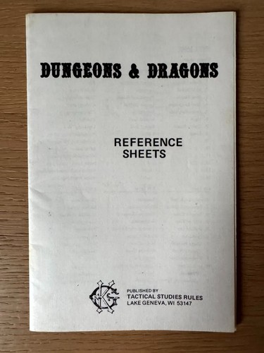Dungeons dragons reference - dragons,