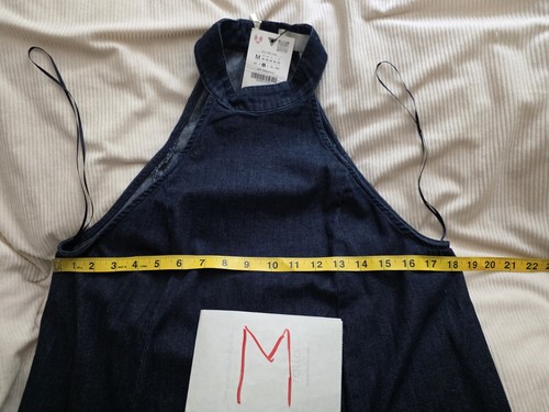 Zara trf abito denim con - denim,