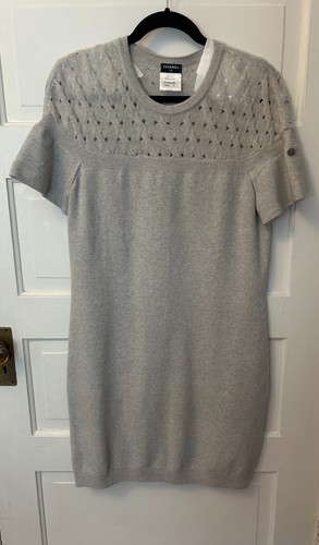 Abito chanel grigio cashmere - abito,