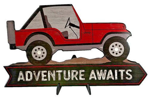 Insegna jeep avventura - insegna,