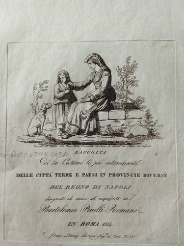 Stampa antica 1814 - antica,