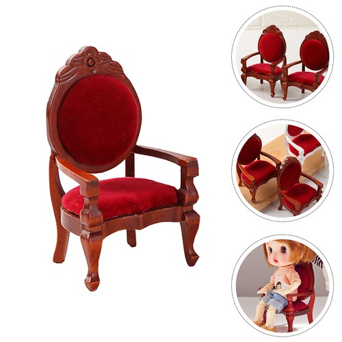2pcs mini maison meubles wood - 2pcs,