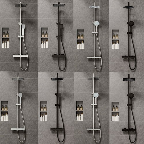 Colonna doccia con - colonna,