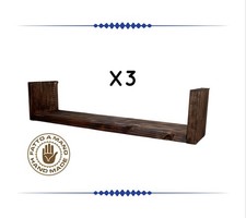 SET 3 MENSOLE DA PARETE IN