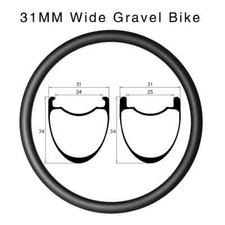 Cerchio in carbonio bici da