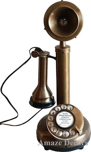 Antico telefono fisso - , in