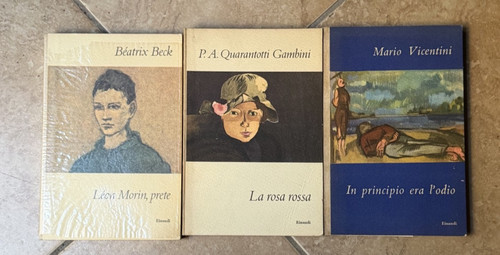 Lotto libri einaudi - libri,