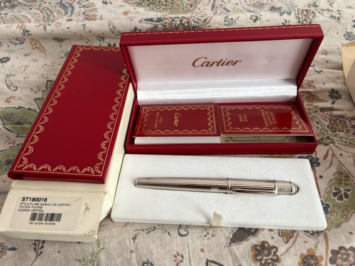 Cartier diabolo plume - diabolo, platine