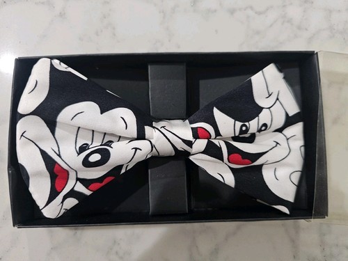 Cravatta con fiocco topolino - con,