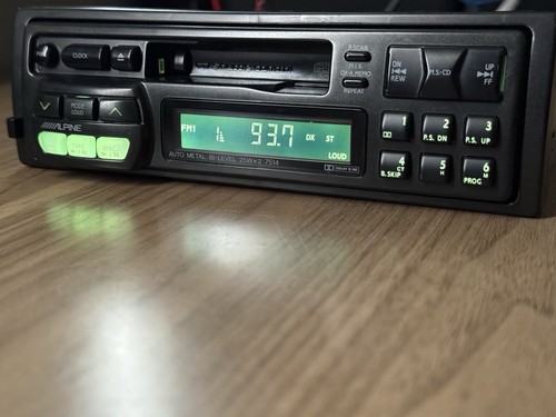 Alpine car audio stereo fm - alpine,