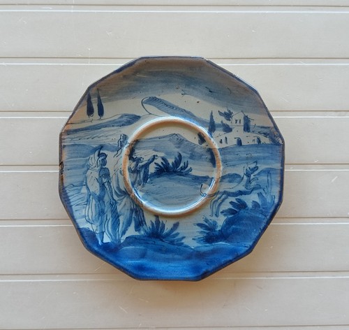 Piattino ceramica cantagalli - piattino,