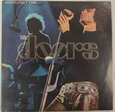 THE DOORS - Absolutely Live 2 LP Vinyl Gatefold Italy 1970 VEDETTE Usato VG+/VG