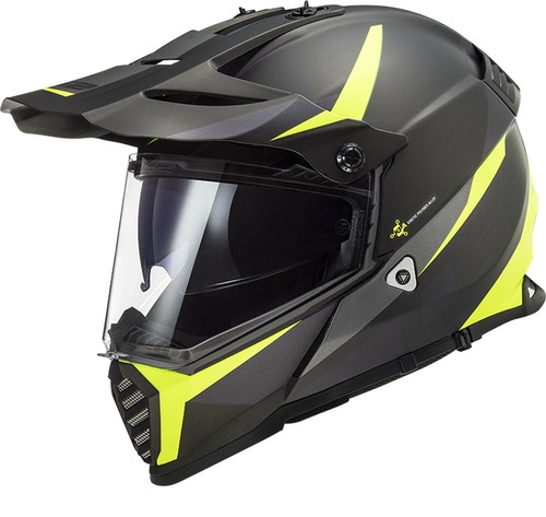 Casco enduro ls2 pioneer - casco,