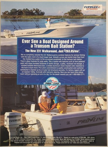 1993 print pro line 231 - ad, pro-line