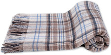 Plaid Scozzese 100% Pura Lana