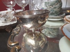 Edward Sheffield Collection Ciotolina svuota tasca Silver Plated XIX secolo