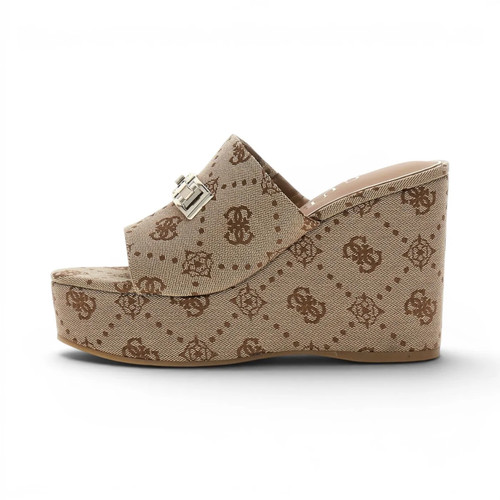 Sandali sabot con zeppa - sandali, donna