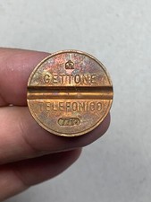 r72_1562) GETTONE TELEFONICO VINTAGE  ITALIA  - DATA 7712  (12 - 77 )