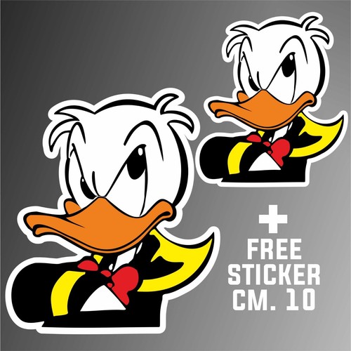 Adesivo paperino decal sticker - decal,