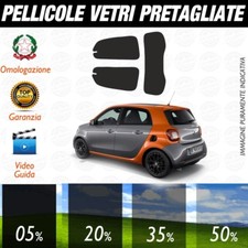 Smart ForFour dal 2015 ad OGGI Pellicole Oscuramento Vetri Posteriori Auto Pre T
