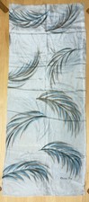 Foulard soie bleu - soie,