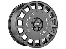 Cerchio in Lega OZ Rally Racing in 7,5x18 ET48 5x100 Dark Graphite Silver Lett.