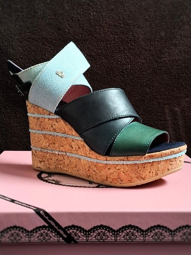 Sandali con zeppe fornarina - zeppe,