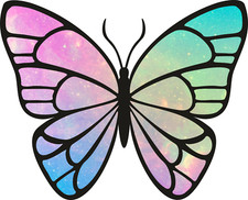 4 adesivi auto sticker