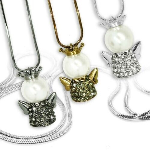 Collana catena con - 1, a