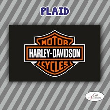 Plaid in pile Harley Davidson