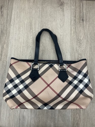 Sac burberry beige cabas - sac,