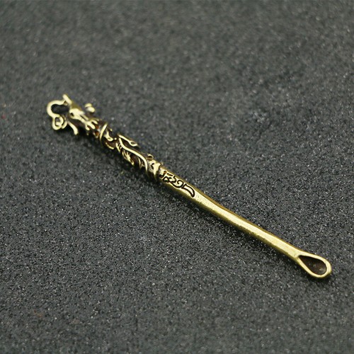 Solid brass fengtou ear - solid,