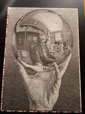 lot 4 Puzzle jigsaw 1000  pz by Selegiochi  THREE WORLDS BOND OF UNION Escher