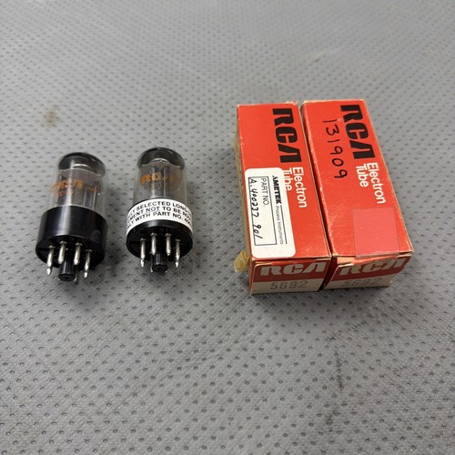 Rca 5692 vacuum - tubes, matched