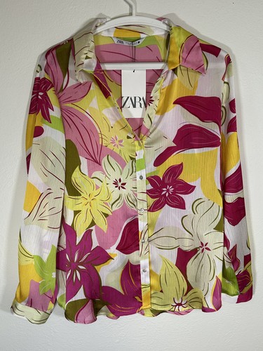 Blusa zara donna gialla - zara,