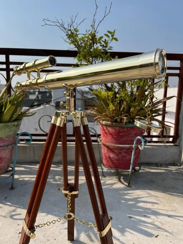 Telescopio ottone stile - ottone,