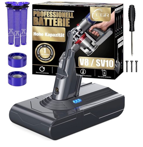 Batteria dyson sv10 6000 - batteria,