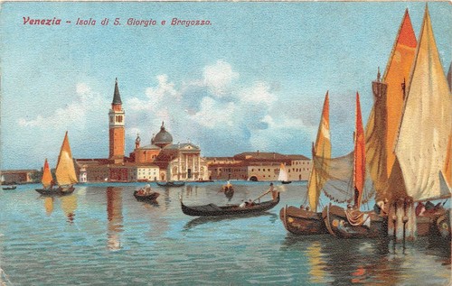 Postcard venice isola - , s