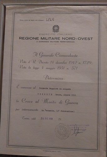 Esercito italiano croce - italiano, al