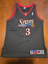 Autentica maglia Champion #3 Allen Iverson Philadelphia Sixers 76ers 44