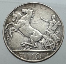 Regno d'Italia - 10 Lire Biga