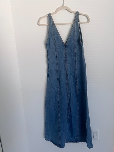 Abito midi maxi denim - , a
