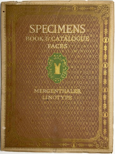 1915 mergenthaler linotype - 1915,