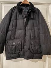 Barbour Down Wax Size L Black